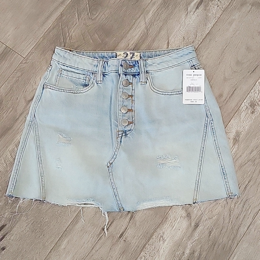 Free People mini skirt size 27